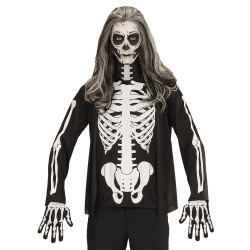 Tričko Skeleton veľkosť M-L